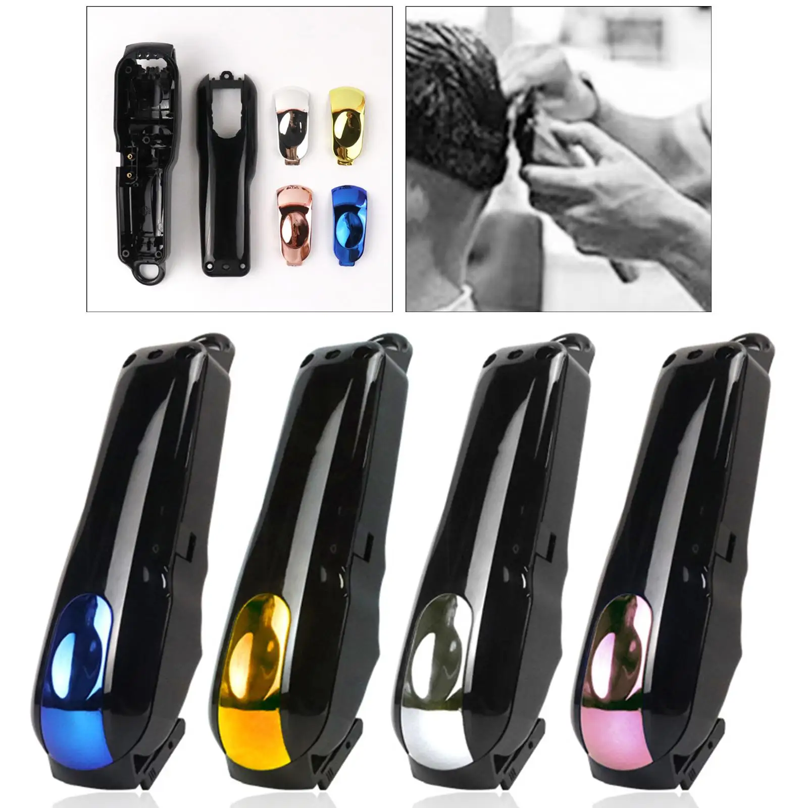 Electric Hair Clipper Shell for Wahl 8148 Top and Bottom Cover Durable 
Electric Hair Clipper Shell for Wahl 8148 Top and Bottom Cover Durable