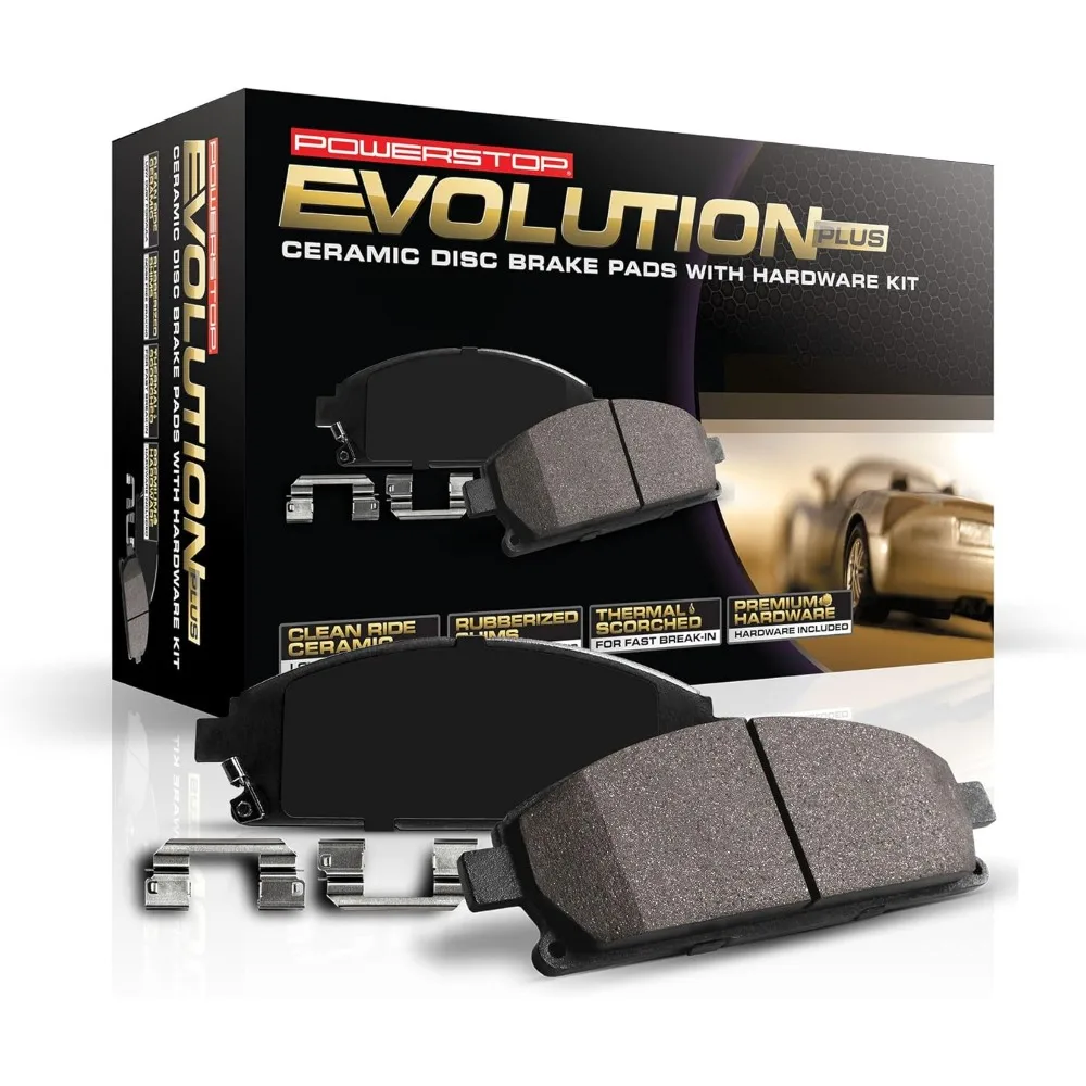 17-1790, Z17 Rear Ceramic Brake Pads with Hardware For 2018-2021 Ford Expedition | 2015-2020 Ford F-150 [Models with Electric P
17-1790, Z17 Rear Ceramic Brake Pads with Hardware For 2018-2021 Ford Expedition | 2015-2020 Ford F-150 [Models with Electric P