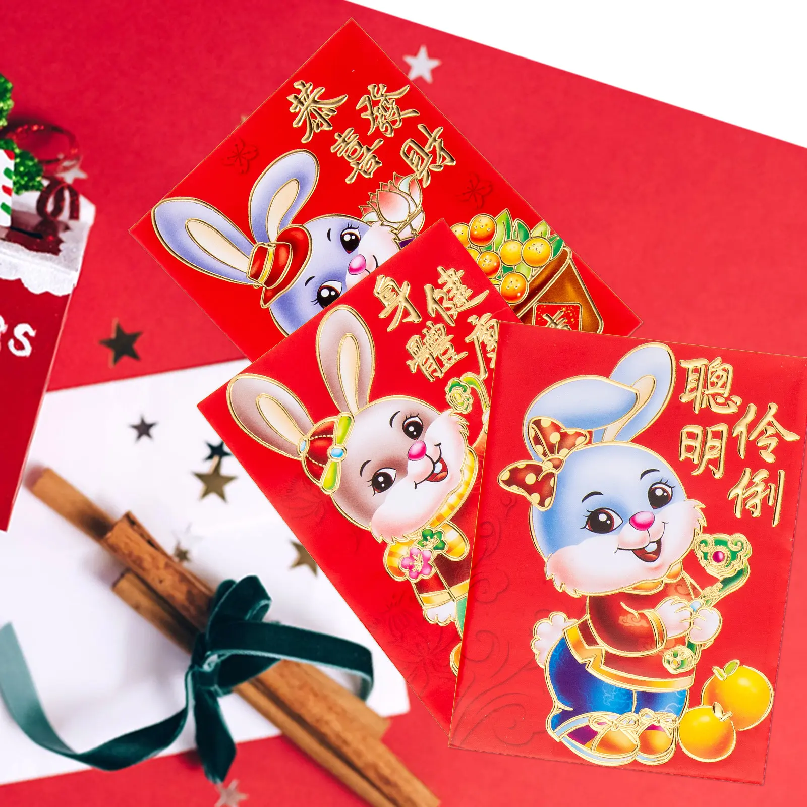120Pcs Red Money Envelope Rabbit Pattern Paper Red Packets 2023 New Year Luck Money Bag Rabbit Pattern Envelope
120Pcs Red Money Envelope Rabbit Pattern Paper Red Packets 2023 New Year Luck Money Bag Rabbit Pattern Envelope