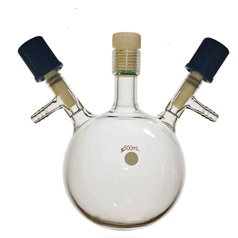 Бутылка для сферической реакции с завинчивающейся крышкой. Бутылка для вакуумной реакции с вакуумным клапаном без содержания и кислорода.
Бутылка для сферической реакции с завинчивающейся крышкой. Бутылка для вакуумной реакции с вакуумным клапаном без содержания и кислорода.