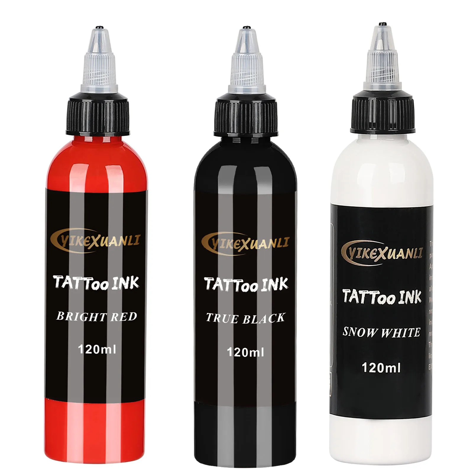 1pcs120ml Tattoo Ink, 3 Colors Of Pigment, Black/red Tattoo Set, Tattoopigment, Tattoo Painting Tattoo Supplies, gift
1pcs120ml Tattoo Ink, 3 Colors Of Pigment, Black/red Tattoo Set, Tattoopigment, Tattoo Painting Tattoo Supplies, gift