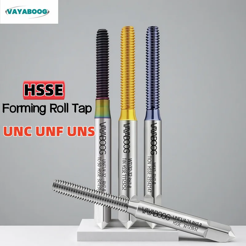 1PCS HSSE American TICN/TC50 Forming /Roll Tap Screw Thread Tap UNC UNF UNS0-90 8-32 3/16 1/4 5/16 7/16 3/8
1PCS HSSE American TICN/TC50 Forming /Roll Tap Screw Thread Tap UNC UNF UNS0-90 8-32 3/16 1/4 5/16 7/16 3/8