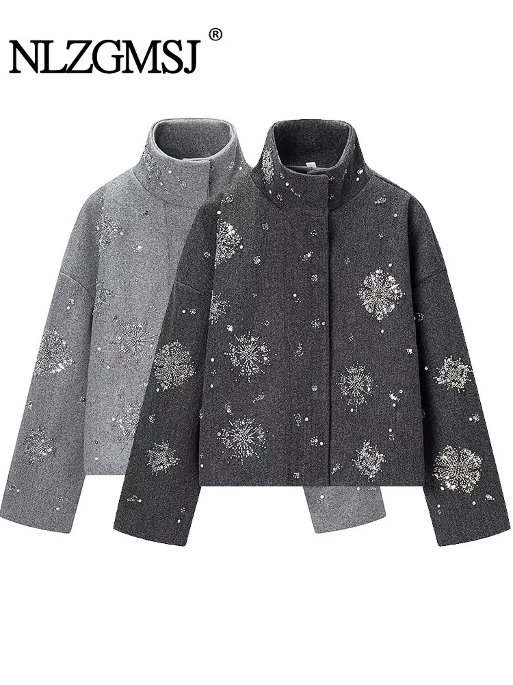 NLZGMSJ Bead Decoration Women Loose Jacket 2025 Autumn Long Sleeve Zipper Bomber Jacket Female Coat Outerwear Y2K
NLZGMSJ Bead Decoration Women Loose Jacket 2025 Autumn Long Sleeve Zipper Bomber Jacket Female Coat Outerwear Y2K