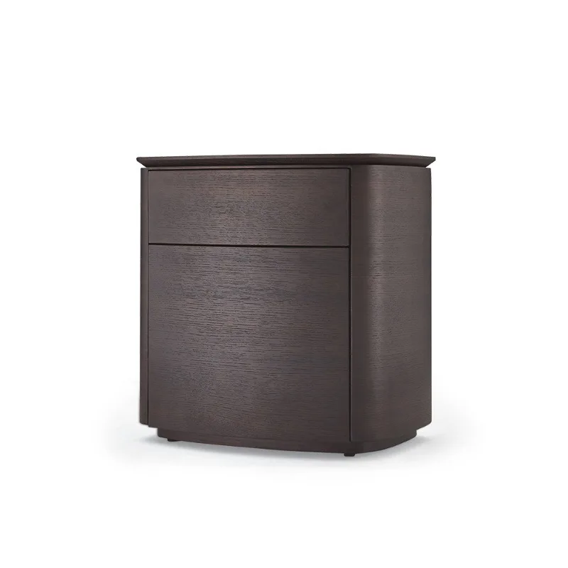 Minimalist bedside table Modern simple bedroom Light luxury High-end designer Smoked solid wood double-layer Nordic storag
Minimalist bedside table Modern simple bedroom Light luxury High-end designer Smoked solid wood double-layer Nordic storag