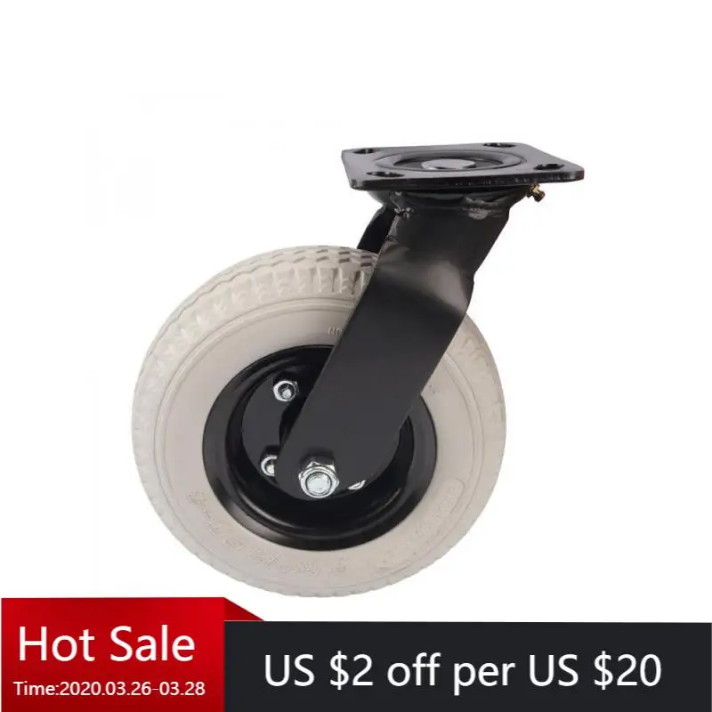 1 Pc Factory Heavy 8-inch Pneumatic Rubber Wheel Side Brake Air Hotel Luggage Cart Caster Universal
1 Pc Factory Heavy 8-inch Pneumatic Rubber Wheel Side Brake Air Hotel Luggage Cart Caster Universal