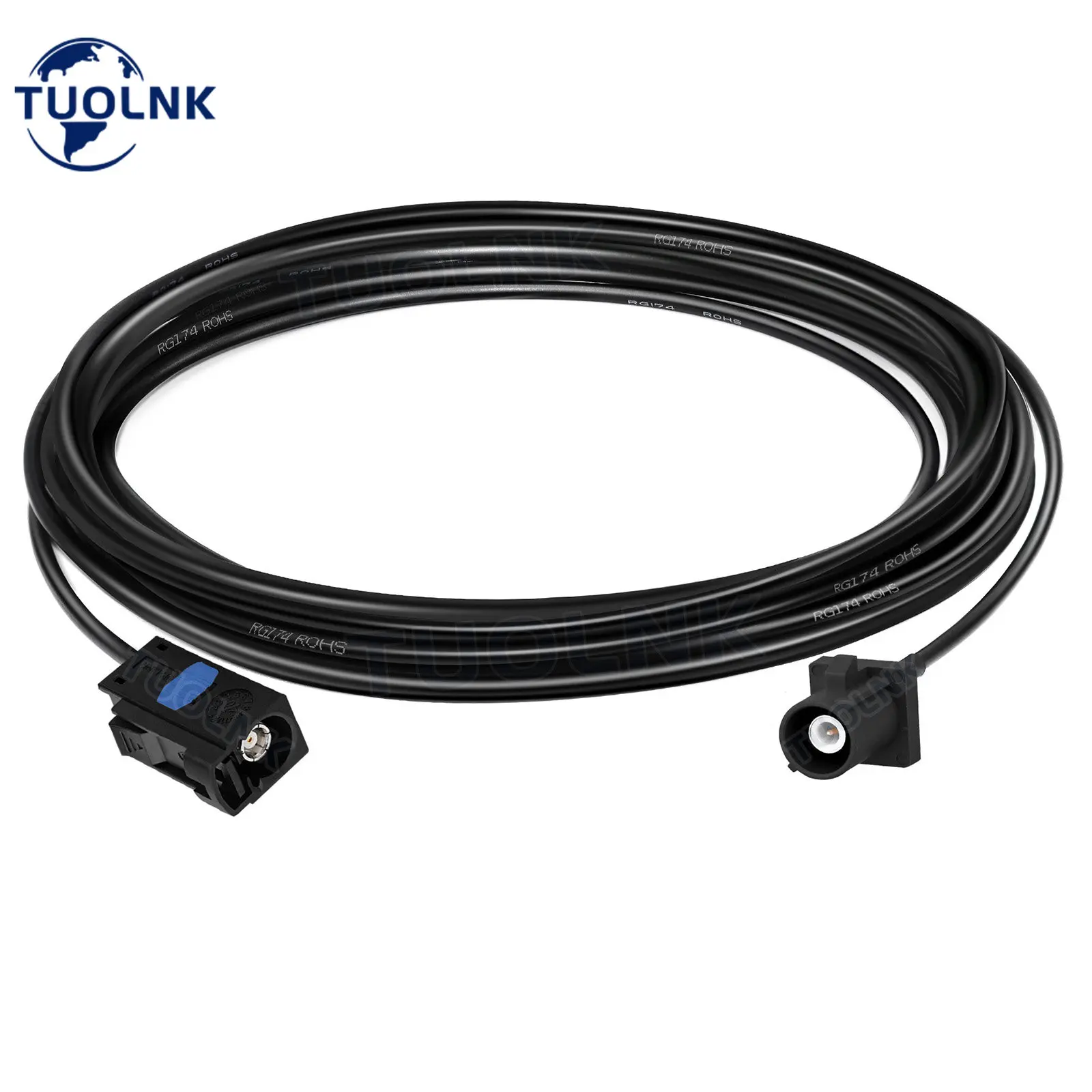 Fakra A Cable RG174 Fakra A Male to Female Coaxial Cable RG174 Car Radio Antenna Extension Cable Radio Pigtail Cable
Fakra A Cable RG174 Fakra A Male to Female Coaxial Cable RG174 Car Radio Antenna Extension Cable Radio Pigtail Cable