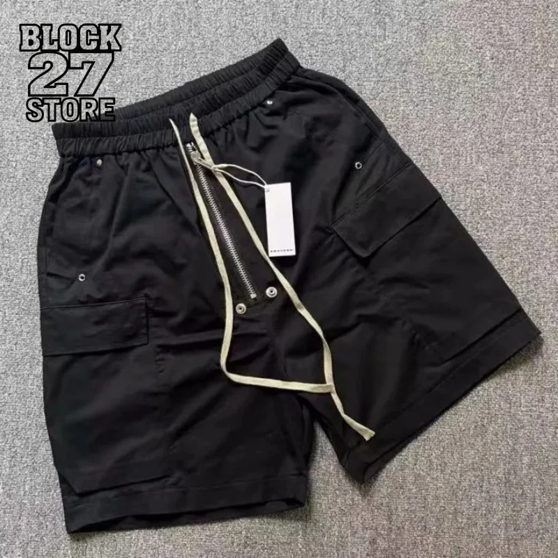 Mens Cargo Shorts Dark Drawstring Multi Pocket Shorts Harajuku Unisex Loose Fit Five Length Straight Leg Casual Streetwear New
Mens Cargo Shorts Dark Drawstring Multi Pocket Shorts Harajuku Unisex Loose Fit Five Length Straight Leg Casual Streetwear New