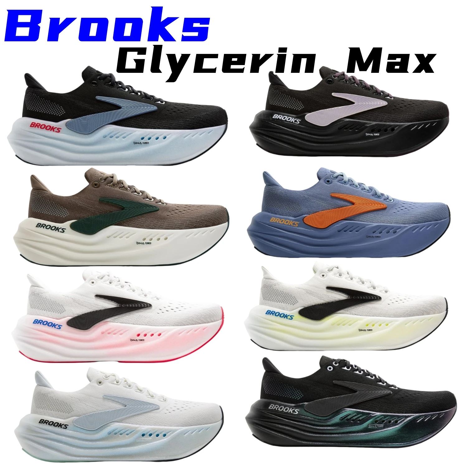 Мужские и женские кроссовки Brooks Glycerin Max нейтрального цвета для бега и ходьбы
Мужские и женские кроссовки Brooks Glycerin Max нейтрального цвета для бега и ходьбы