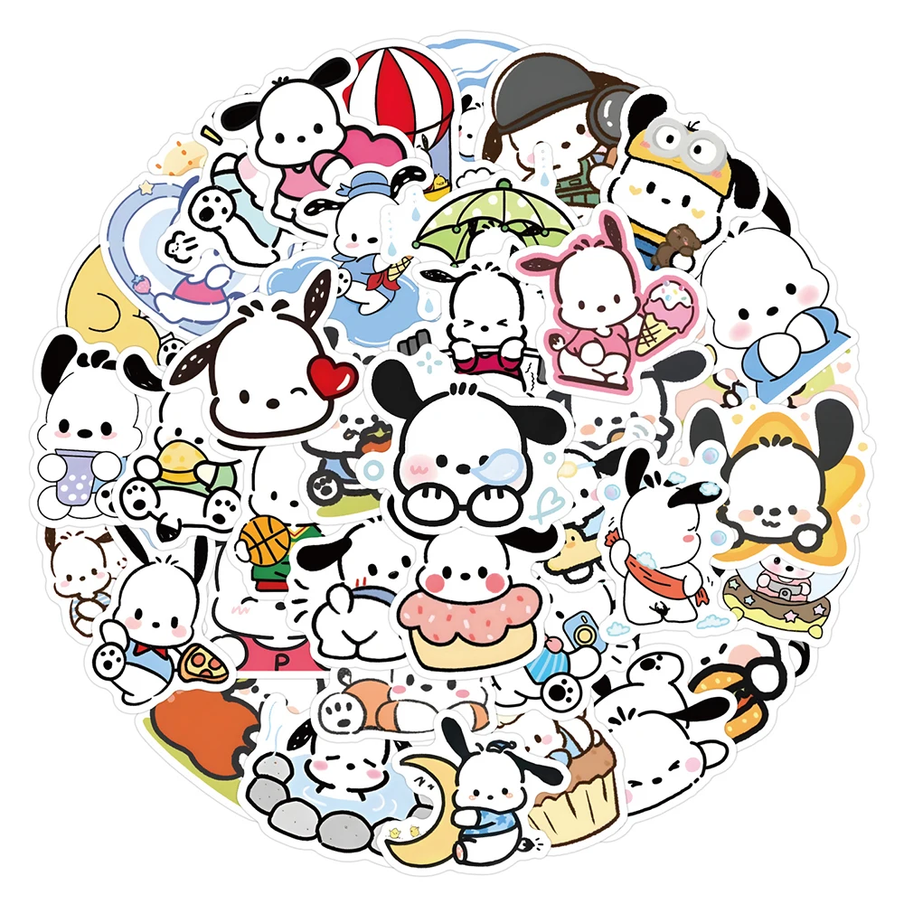 10/30/60pcs Cute Sanrio Cartoon Pochacco Stickers Aesthetic Decals Toys Waterproof DIY Laptop Car Stationery Kids Kawaii Sticker
10/30/60pcs Cute Sanrio Cartoon Pochacco Stickers Aesthetic Decals Toys Waterproof DIY Laptop Car Stationery Kids Kawaii Sticker