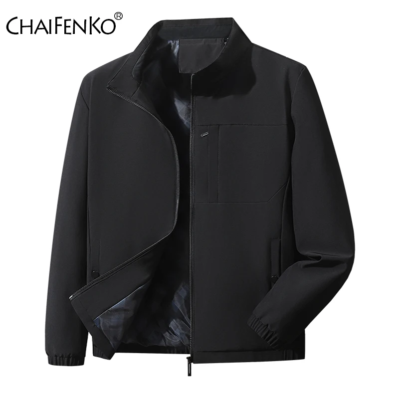 New Versatile Men Jackets Outdoors Simplicity Comfort Solid Tops Autumn Winter Casual Commercial Affairs Stand Collar Coats Men
New Versatile Men Jackets Outdoors Simplicity Comfort Solid Tops Autumn Winter Casual Commercial Affairs Stand Collar Coats Men