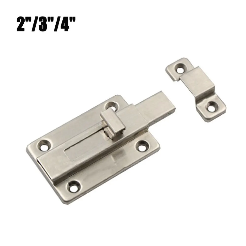 2"/3"/4" Stainless Steel Door Bolts Sliding Door Lock Latch Surface Mounted Slide Bolt for Bathroom Home Safety Hardware
2"/3"/4" Stainless Steel Door Bolts Sliding Door Lock Latch Surface Mounted Slide Bolt for Bathroom Home Safety Hardware
