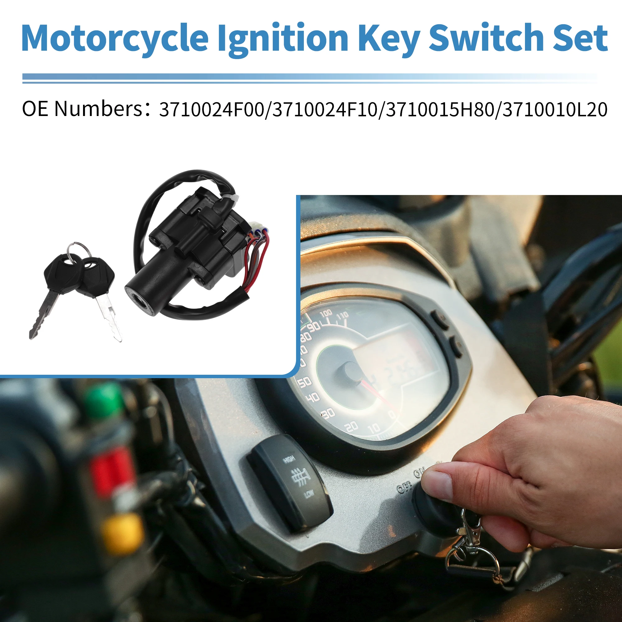 UXCELL ключ зажигания, набор замков зажигания No 3710024F00 для Suzuki GSX1300R Hayabusa 99-07 (полуно-американская модель), 1 комплект
UXCELL ключ зажигания, набор замков зажигания No 3710024F00 для Suzuki GSX1300R Hayabusa 99-07 (полуно-американская модель), 1 комплект