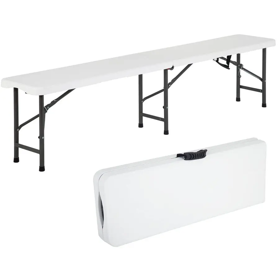 Plastic Folding Bench Outdoor Bench Garden Bench Plastic Portable Bench with Carrying Handle for Picnic Camping Dining Party 1 P
Plastic Folding Bench Outdoor Bench Garden Bench Plastic Portable Bench with Carrying Handle for Picnic Camping Dining Party 1 P