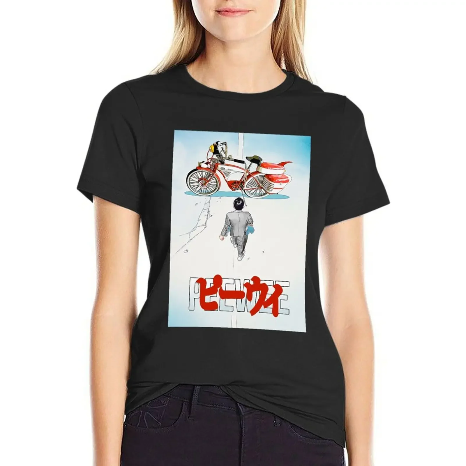 Akira Style Peewee T-Shirt Aesthetic clothing customs funny Short sleeve tee workout t shirts for Women
Akira Style Peewee T-Shirt Aesthetic clothing customs funny Short sleeve tee workout t shirts for Women