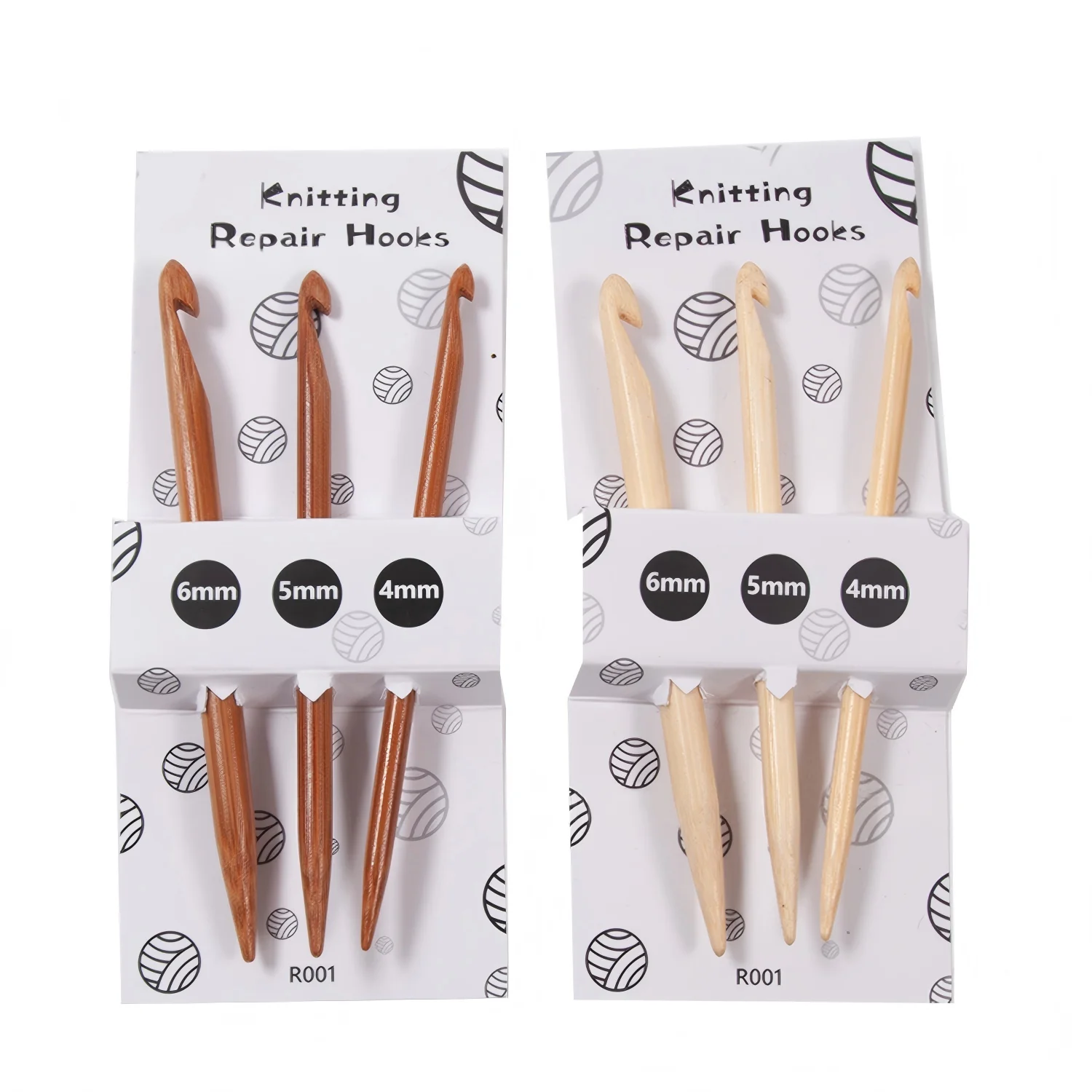 Multi-use 3pcs(6+5+4mm ) Natural Wooden Sewing Knitting Repair Hooks Eagle's Beak Patch Crochet Hook
Multi-use 3pcs(6+5+4mm ) Natural Wooden Sewing Knitting Repair Hooks Eagle's Beak Patch Crochet Hook