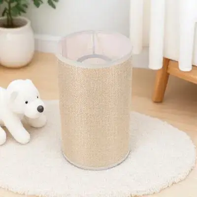 Маленький тканевый абажур в форме барабана, цилиндрический, бежевый, с цоколем E27, для настенных, настольных, напольных и других внутренних светильников, сменный плафон.
Маленький тканевый абажур в форме барабана, цилиндрический, бежевый, с цоколем E27, для настенных, настольных, напольных и других внутренних светильников, сменный плафон.