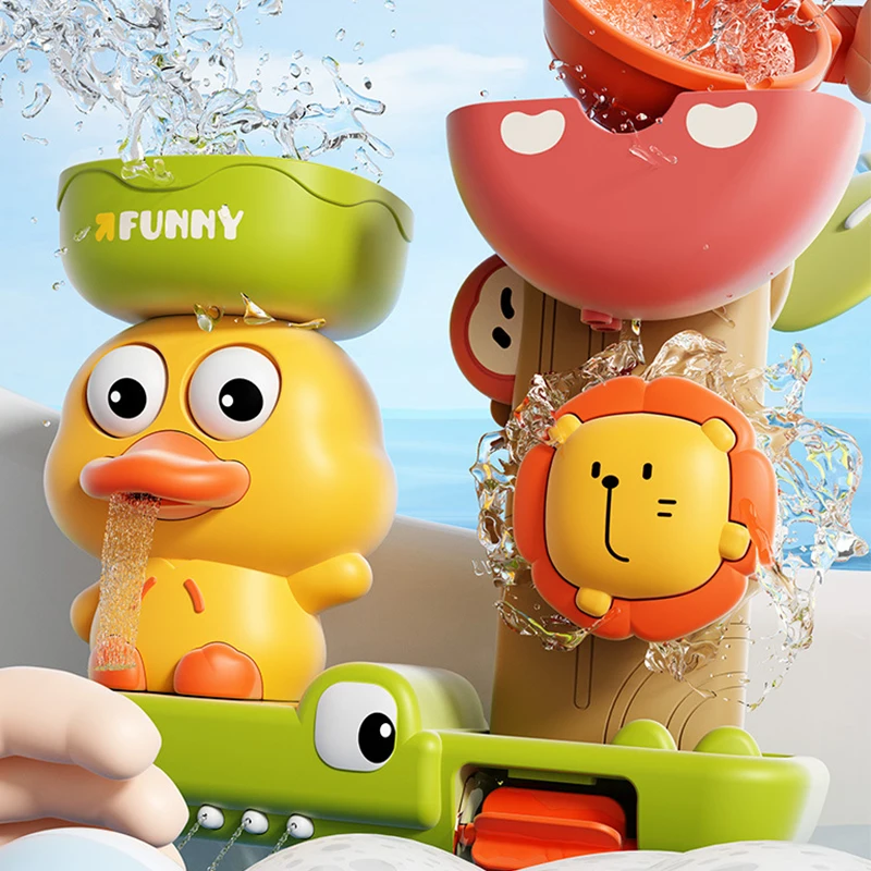Toddler Baby Bath Toys Bathtub Duck Spray Water Toy Suction Cup Spinning Shower Game Kids Boys Girls Gifts
Toddler Baby Bath Toys Bathtub Duck Spray Water Toy Suction Cup Spinning Shower Game Kids Boys Girls Gifts