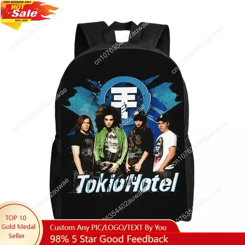 Custom Pop Rock Band Tokio Hotel Backpacks for Women Men College School Student Bookbag Fits 15 Inch Laptop German Bags
Custom Pop Rock Band Tokio Hotel Backpacks for Women Men College School Student Bookbag Fits 15 Inch Laptop German Bags