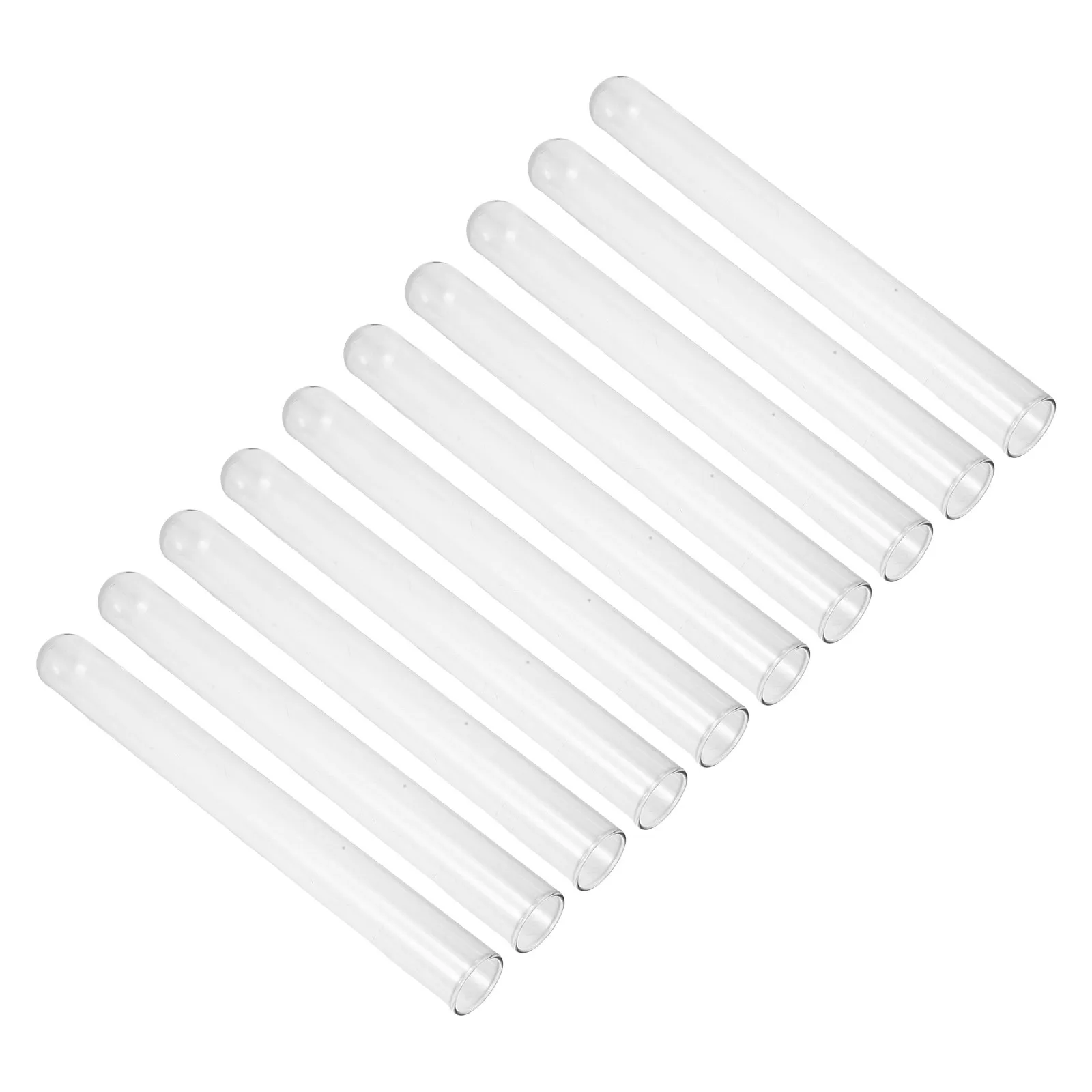 10Pcs 16x150mm Scientific Glass Test Tubes Borosilicate for Classroom Experiments Chemical Reactions Plant Cultures
10Pcs 16x150mm Scientific Glass Test Tubes Borosilicate for Classroom Experiments Chemical Reactions Plant Cultures