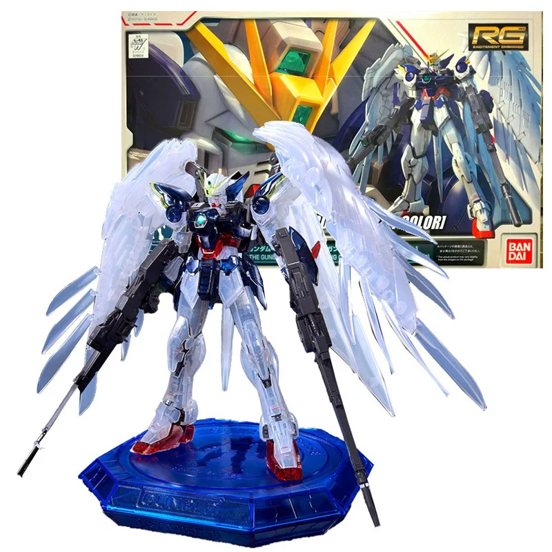Bandai Genuine Gundam Model Kit Аниме Фигурка RG 1/144 Wing Zero EW Clear Color Gunpla Аниме Фигурка Игрушки для Детей
Bandai Genuine Gundam Model Kit Аниме Фигурка RG 1/144 Wing Zero EW Clear Color Gunpla Аниме Фигурка Игрушки для Детей