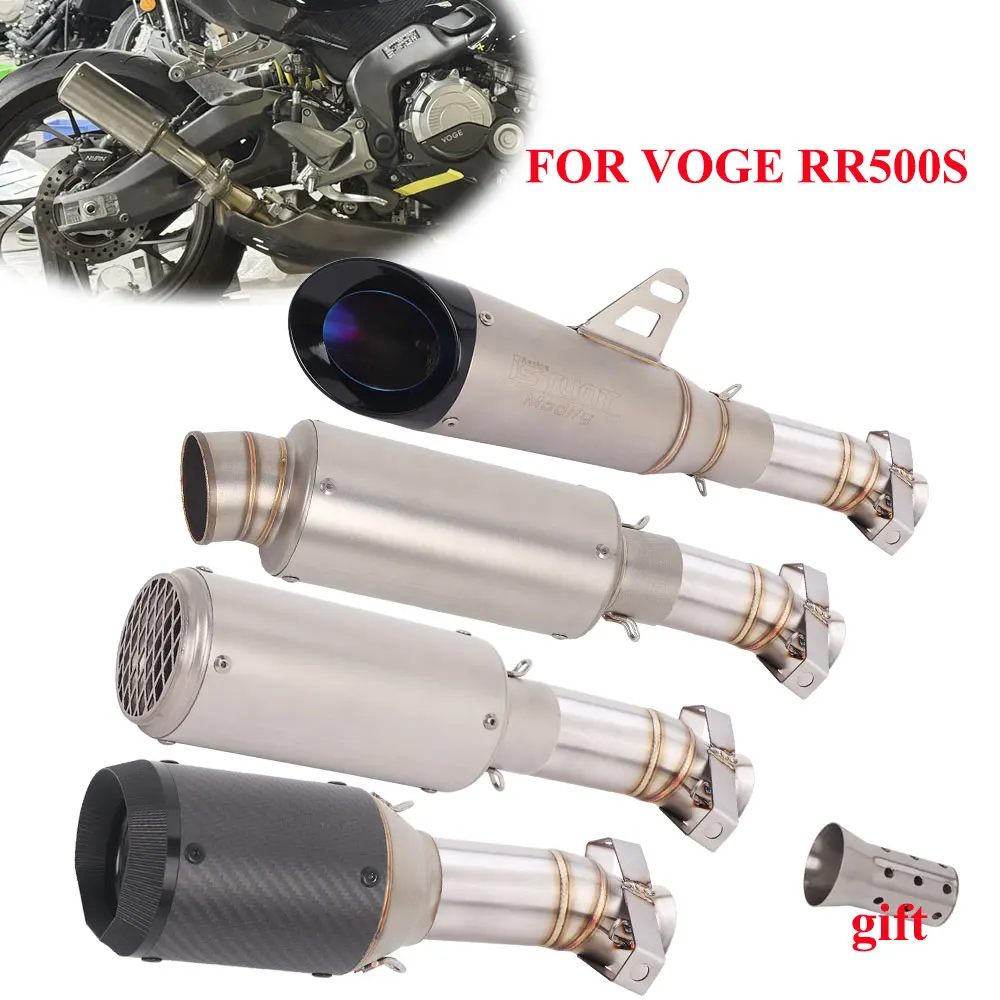 Exhaust System For VOGE RR550S 2025 2026 Motorcycle Exhaust Muffler Escape System Slip On RR500S Exhaust
Exhaust System For VOGE RR550S 2025 2026 Motorcycle Exhaust Muffler Escape System Slip On RR500S Exhaust