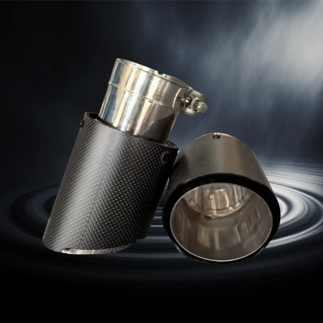 1Pcs Automotive Universal Carbon Fiber Exhaust Nozzle Single Outlet Tailpipe Stainless Steel Muffler Matte
1Pcs Automotive Universal Carbon Fiber Exhaust Nozzle Single Outlet Tailpipe Stainless Steel Muffler Matte