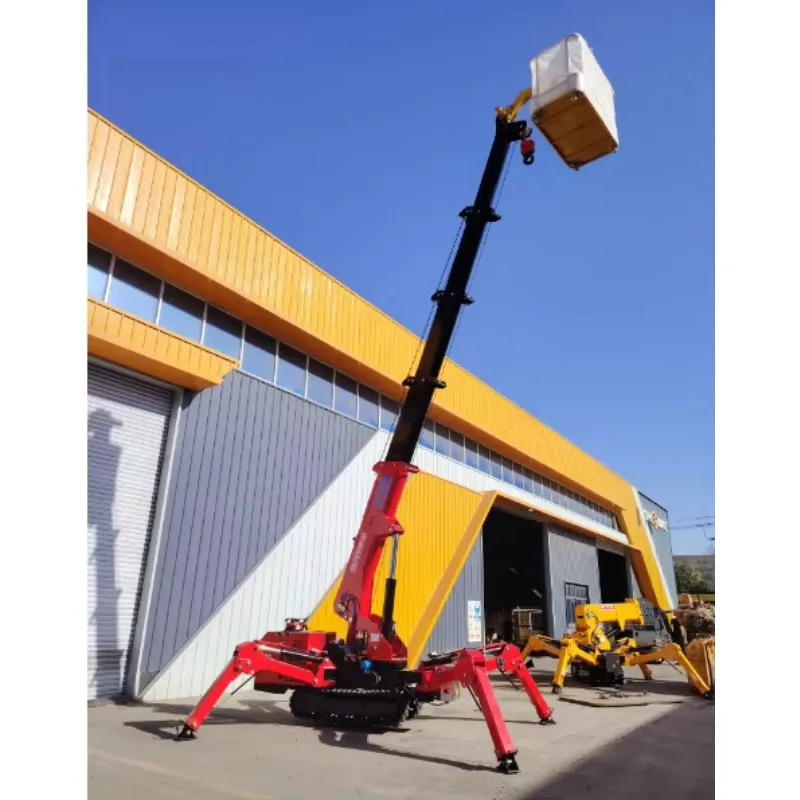 Versatile Spider Crane Spider Crawler Crane 5.5 Ton Hydraulic Mobile Lift with Fly Jib Ideal for Mining and Energy Sectors
Versatile Spider Crane Spider Crawler Crane 5.5 Ton Hydraulic Mobile Lift with Fly Jib Ideal for Mining and Energy Sectors