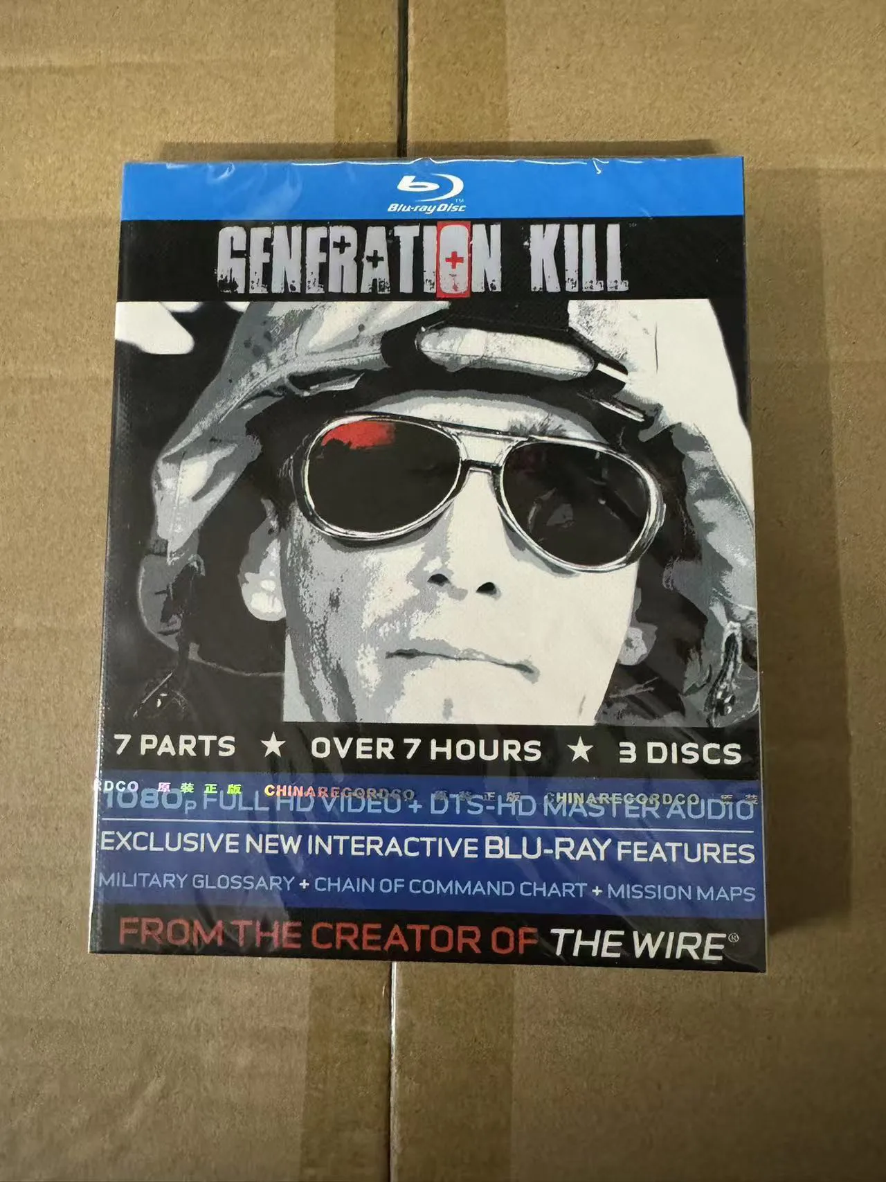Generation Kill / Внутри военной операции в Ираке (все 7 серий) BD Blu-ray Disc, 3-дисковое издание в высоком разрешении, английский звук.
Generation Kill / Внутри военной операции в Ираке (все 7 серий) BD Blu-ray Disc, 3-дисковое издание в высоком разрешении, английский звук.