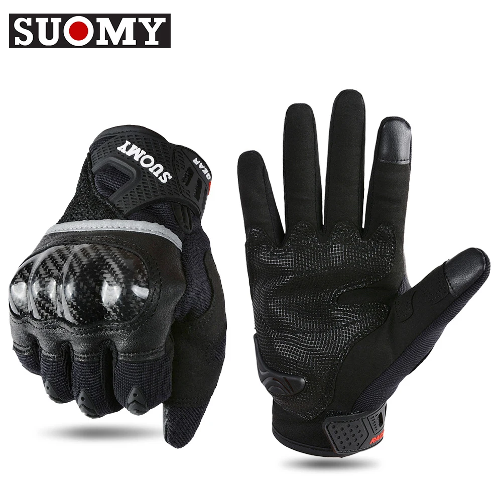 SUOMY Motorcycle Gloves Men Women Breathable Motocross Gloves Motorbike Gloves Touchscreen Carbon Fiber Protection Riding Gloves
SUOMY Motorcycle Gloves Men Women Breathable Motocross Gloves Motorbike Gloves Touchscreen Carbon Fiber Protection Riding Gloves