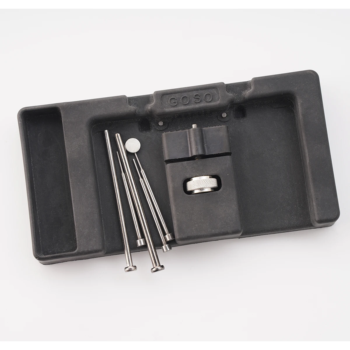 goso Key Fixing Tool Flip Key Vice Of Flip-key Pin Remover for Locksmith Tool With Four Pins
goso Key Fixing Tool Flip Key Vice Of Flip-key Pin Remover for Locksmith Tool With Four Pins