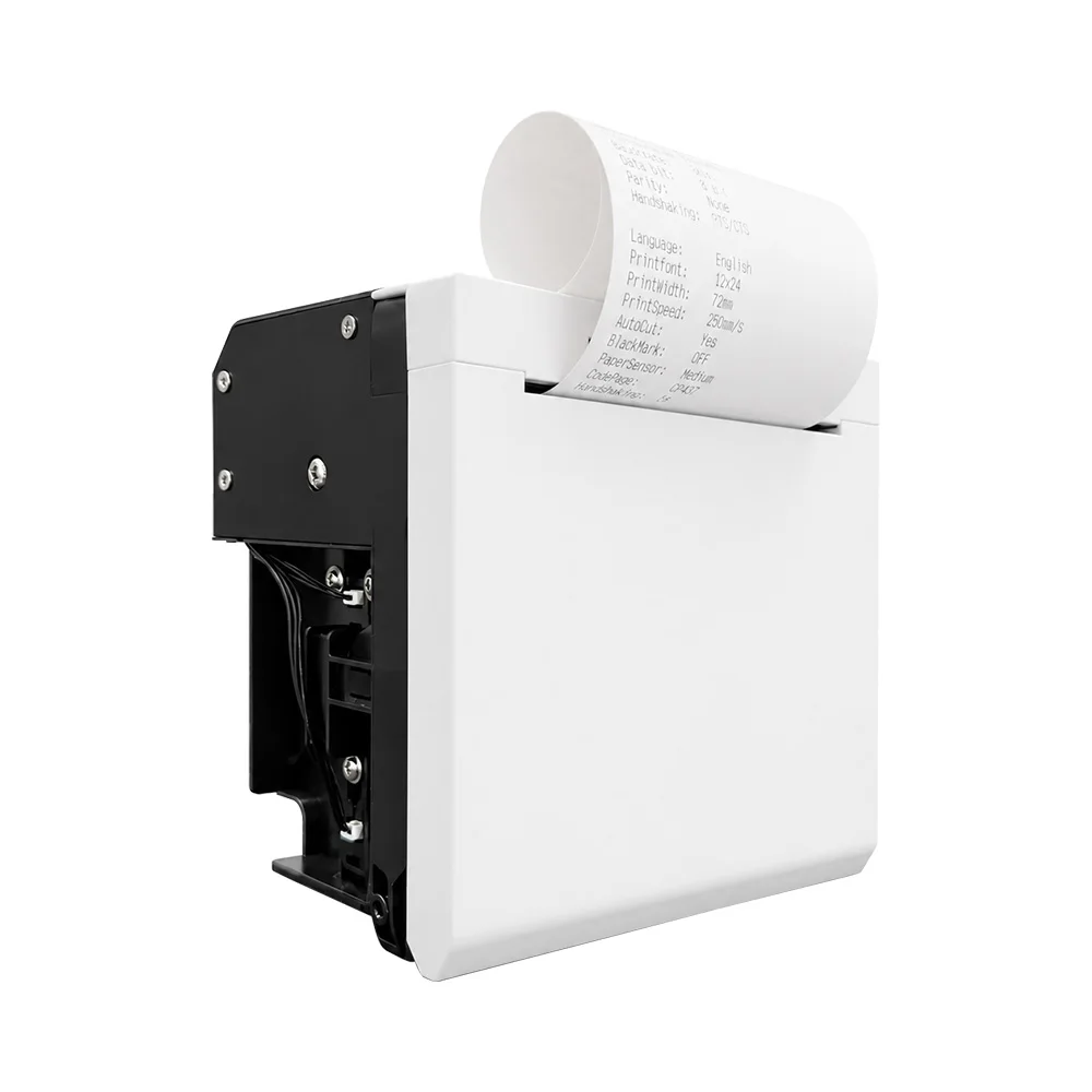 80mm Embedded Panel Thermal Printer 3 Inch Kiosk Receipt Printer Module With Auto Cutter P80D
80mm Embedded Panel Thermal Printer 3 Inch Kiosk Receipt Printer Module With Auto Cutter P80D