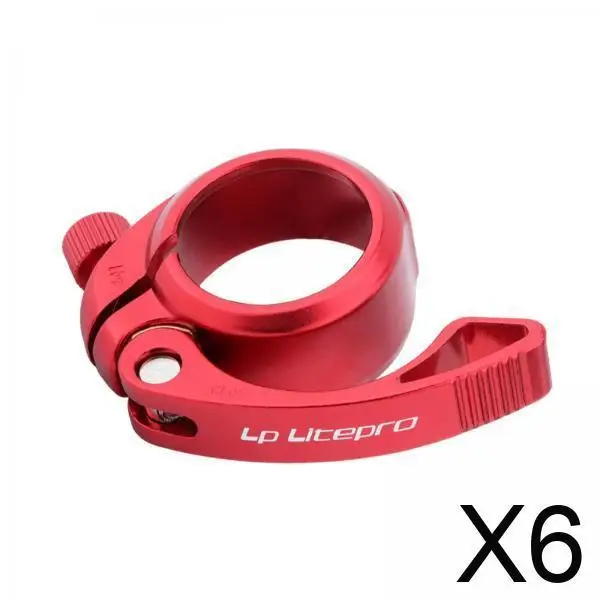 6xBicycle Seatpost Clamp Seat Clamp for Cycling Folding Bike Red
6xBicycle Seatpost Clamp Seat Clamp for Cycling Folding Bike Red