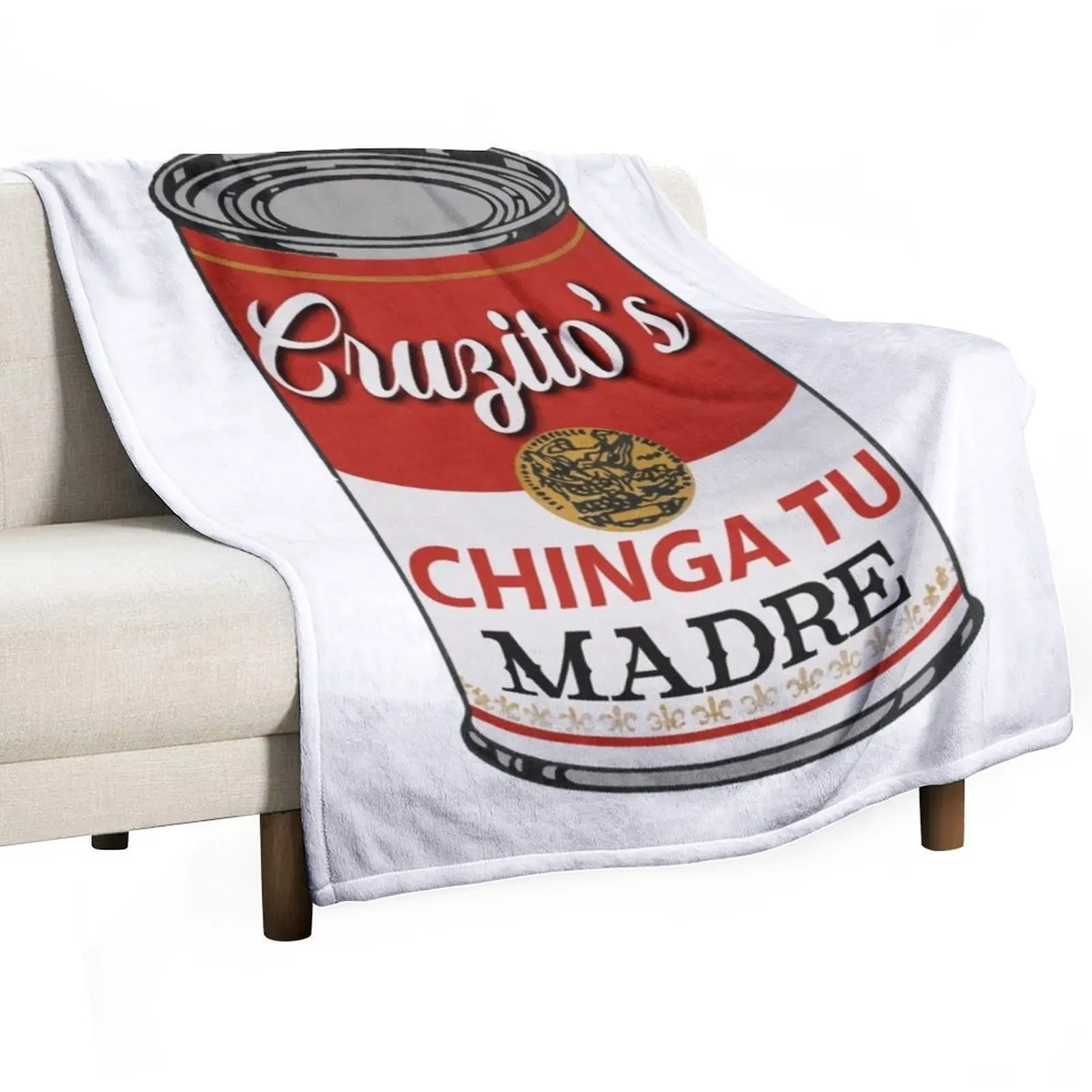 Cruzito's Chinga Tu Madre Throw Blanket Soft Warm Blanket Gift for Men Women Adults
Cruzito's Chinga Tu Madre Throw Blanket Soft Warm Blanket Gift for Men Women Adults