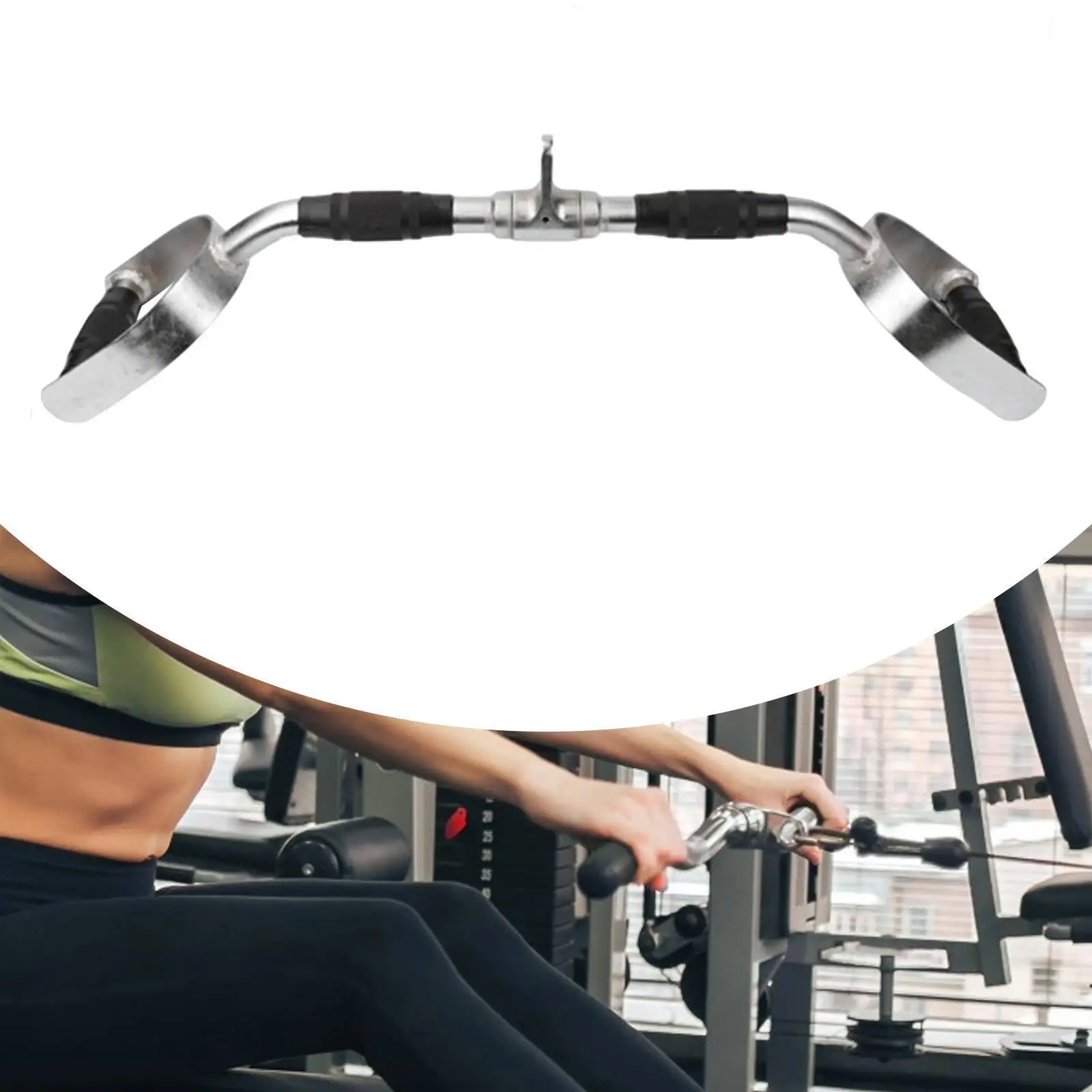 LAT Pull Down Bar Versatile Heavy Duty Multi Gym Attachment 27.6" for Home Gym Strength Training Sports Workout Muscle Building
LAT Pull Down Bar Versatile Heavy Duty Multi Gym Attachment 27.6" for Home Gym Strength Training Sports Workout Muscle Building