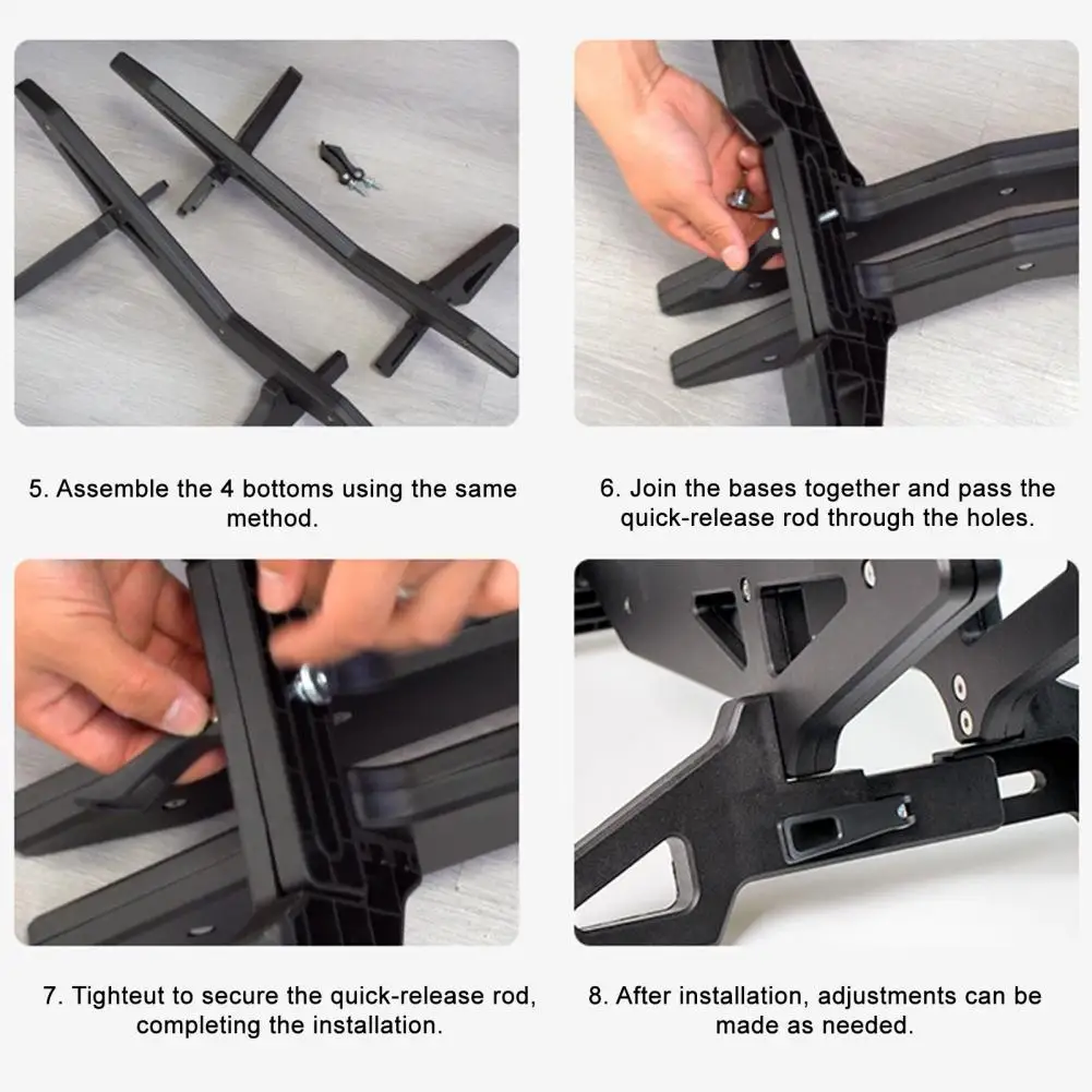 Adjustable Bike Parking Stand Indoor Outdoor Garage MTB Mountain Road Bicycle Parking Display Floor Rack for 16-29-Inch Bicycles
Adjustable Bike Parking Stand Indoor Outdoor Garage MTB Mountain Road Bicycle Parking Display Floor Rack for 16-29-Inch Bicycles