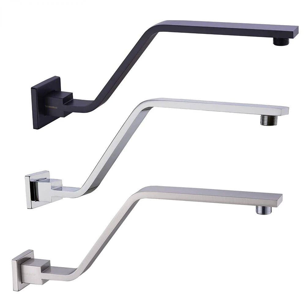 Brass Shower Arm Extension Heighten Shower Head Holder Chrome Brushed Nickel Black Wall Mounted Fixed Bracket Bar Accessories
Brass Shower Arm Extension Heighten Shower Head Holder Chrome Brushed Nickel Black Wall Mounted Fixed Bracket Bar Accessories