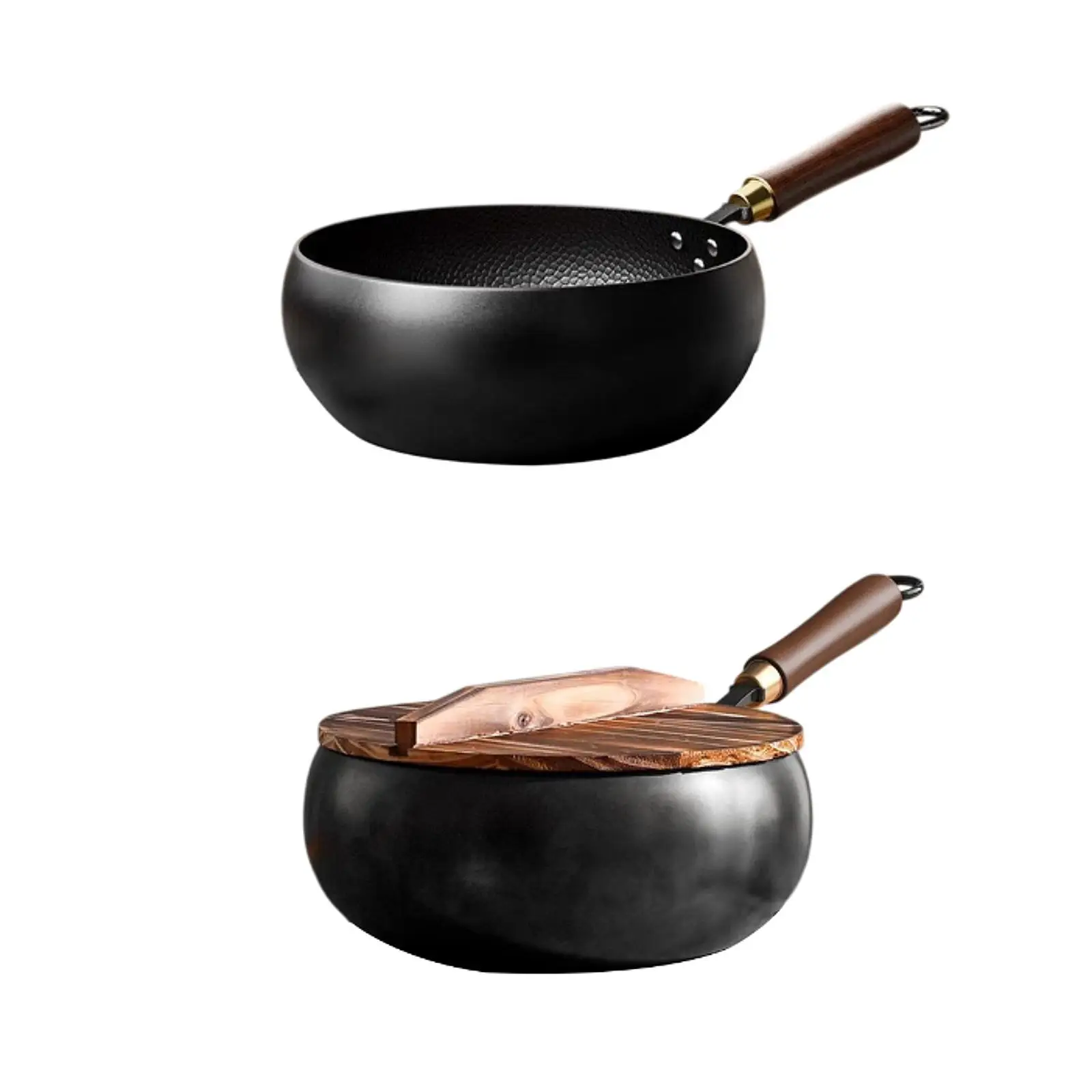 9.45inch Wok Pan Flat Bottom Induction Cooker Cookware Wood Handle Gas No Coating Frying Pan Chinese Wok for Home Restaurant
9.45inch Wok Pan Flat Bottom Induction Cooker Cookware Wood Handle Gas No Coating Frying Pan Chinese Wok for Home Restaurant