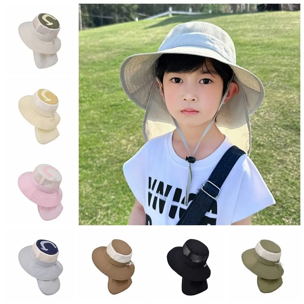 Breathable Kids Shawl Sun Hat Cotton Wide Brim Baby Sun Protection Hat Quick Dry Sunscreen Children Fishman Hat Spring Summer
Breathable Kids Shawl Sun Hat Cotton Wide Brim Baby Sun Protection Hat Quick Dry Sunscreen Children Fishman Hat Spring Summer