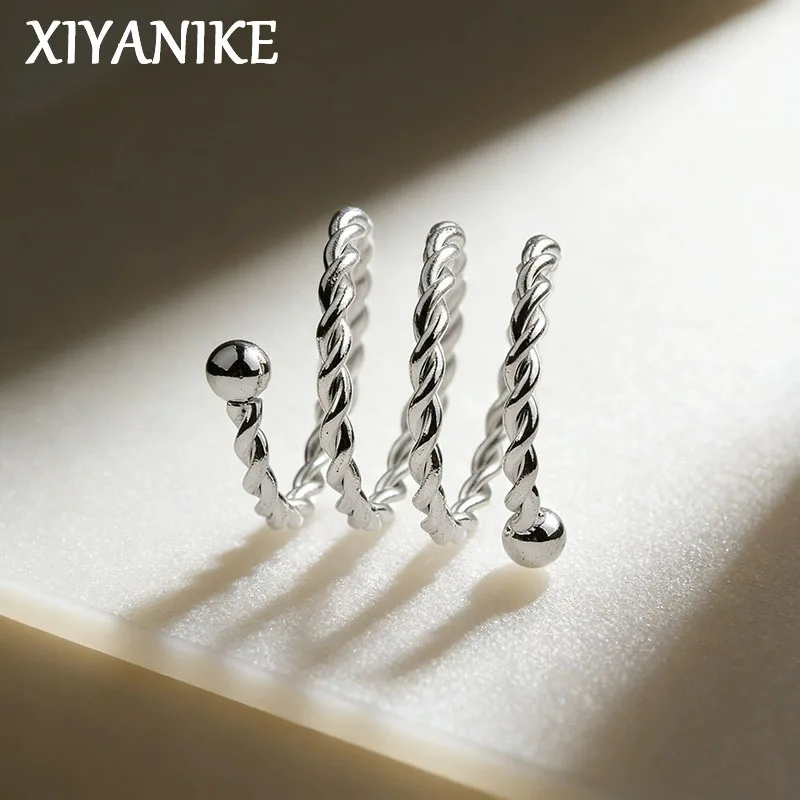 XIYANIKE Multilayer Geometry Adjustable Open Rings For Women Fashion New Jewelry Gift Party Holiday Wholesale кольцо
XIYANIKE Multilayer Geometry Adjustable Open Rings For Women Fashion New Jewelry Gift Party Holiday Wholesale кольцо
