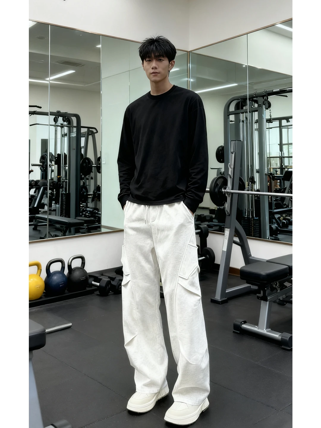 Мужские рабочие брюки Cleanfit со сложенными манжетами, прямые спортивные спортивные штаны Fitn, брюки American Sle Bootcut на осень
Мужские рабочие брюки Cleanfit со сложенными манжетами, прямые спортивные спортивные штаны Fitn, брюки American Sle Bootcut на осень