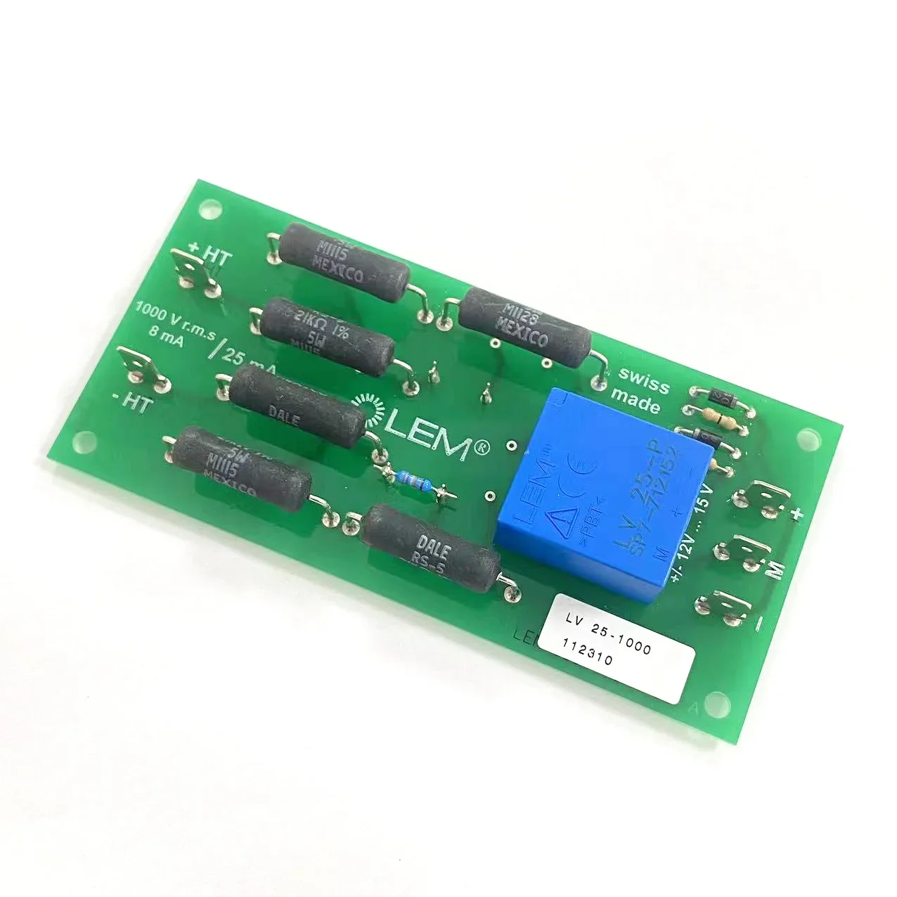 LV25-1000 Lem Sensor New Original Auto Sensor Current Transformer
LV25-1000 Lem Sensor New Original Auto Sensor Current Transformer