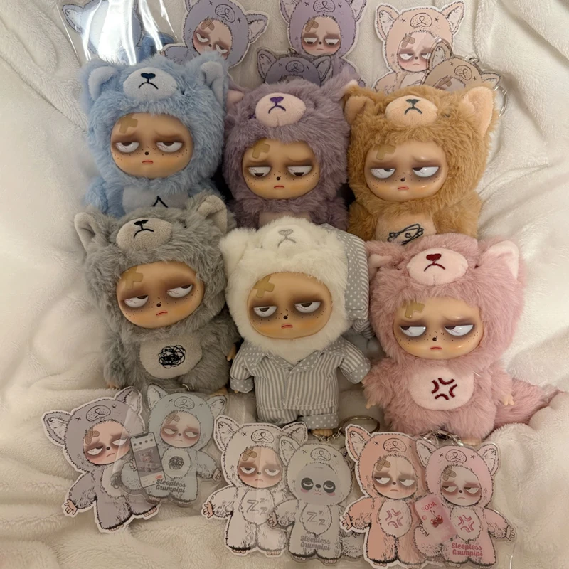 Grumpipi Blind Box Sleepless Grumpipi Series Blind Doll Vinyl Face Grumpipi Sleeperless Mystery Box Action Figure Keychain Gifts
Grumpipi Blind Box Sleepless Grumpipi Series Blind Doll Vinyl Face Grumpipi Sleeperless Mystery Box Action Figure Keychain Gifts