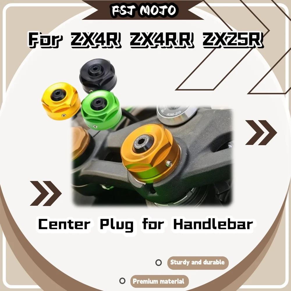 For ZX4R ZX4RR ZX25R Modified Upper Yoke Center Plug, Alloy Steering Column Decor Cover Anti-scratch Moto Accessories
For ZX4R ZX4RR ZX25R Modified Upper Yoke Center Plug, Alloy Steering Column Decor Cover Anti-scratch Moto Accessories