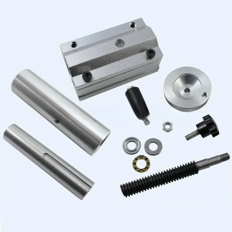 Suitable for B12 drill chuck + live beads machine spindle set+DIY micro lathe tailstock slider tailstock assembly
Suitable for B12 drill chuck + live beads machine spindle set+DIY micro lathe tailstock slider tailstock assembly