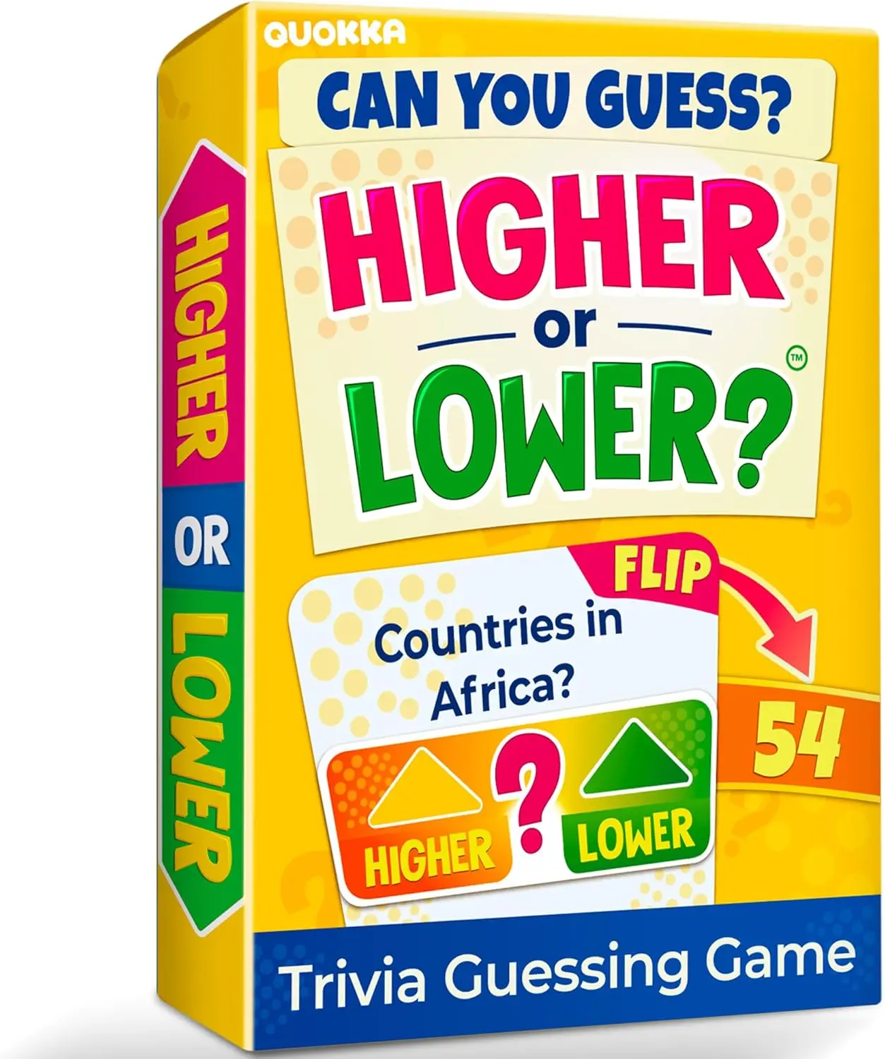 Higher or Lower Trivia Card Game for Family Night – Fun Educational Game for Kids 8-12 & Adults – 500+ Questions
Higher or Lower Trivia Card Game for Family Night – Fun Educational Game for Kids 8-12 & Adults – 500+ Questions
