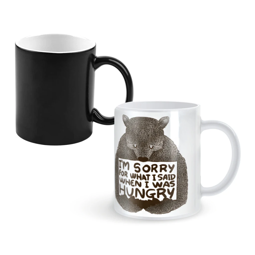 Im Sorry For What I Said When I Was HungryCoffee Mugs And Mug Creative Color Change Tea Cup Ceramic Milk Cups Novelty Gifts
Im Sorry For What I Said When I Was HungryCoffee Mugs And Mug Creative Color Change Tea Cup Ceramic Milk Cups Novelty Gifts