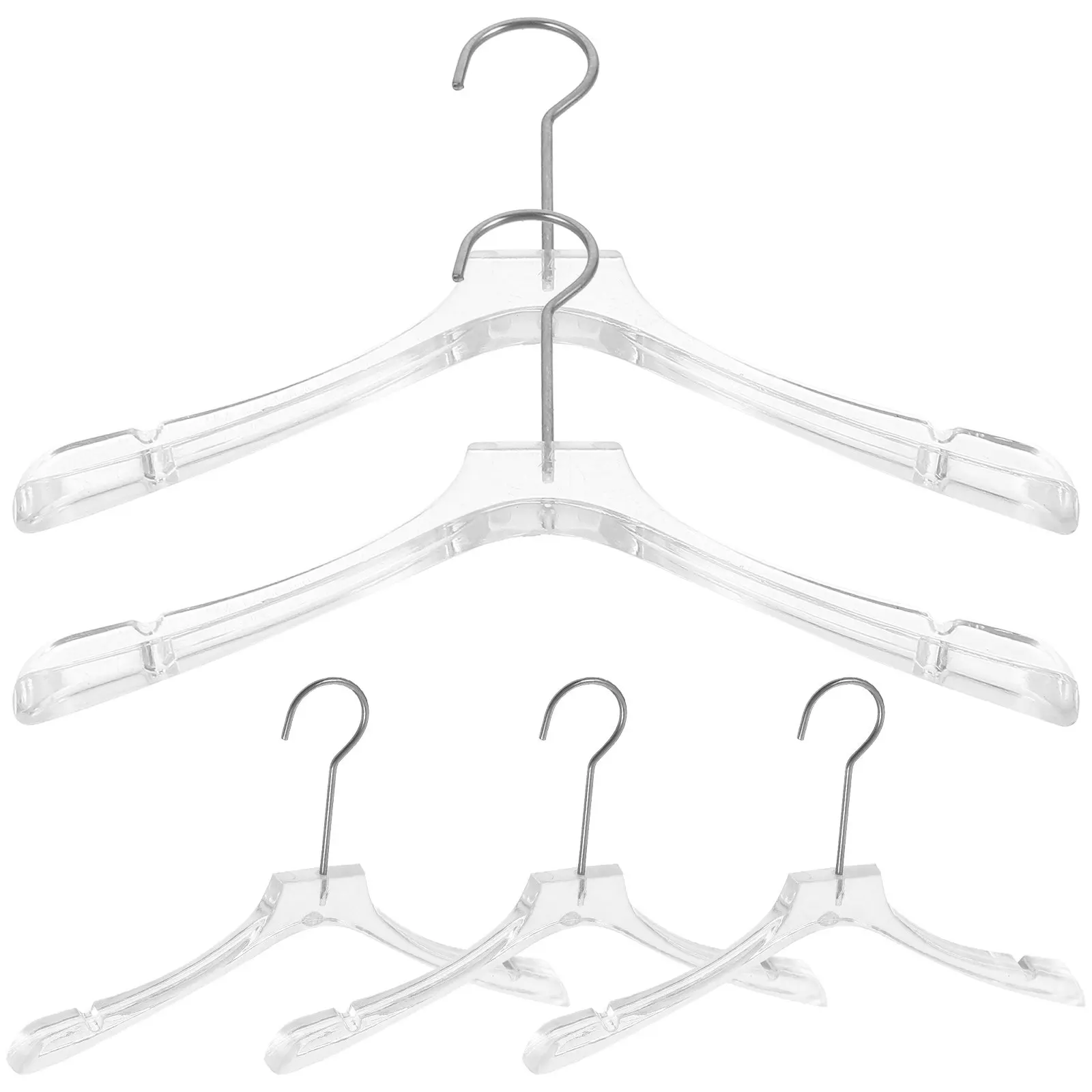 5Pcs Mini Hangers Accessories Smooth Surface No Burrs Well Organized Wardrobe Clothes Hangers House Accessories
5Pcs Mini Hangers Accessories Smooth Surface No Burrs Well Organized Wardrobe Clothes Hangers House Accessories