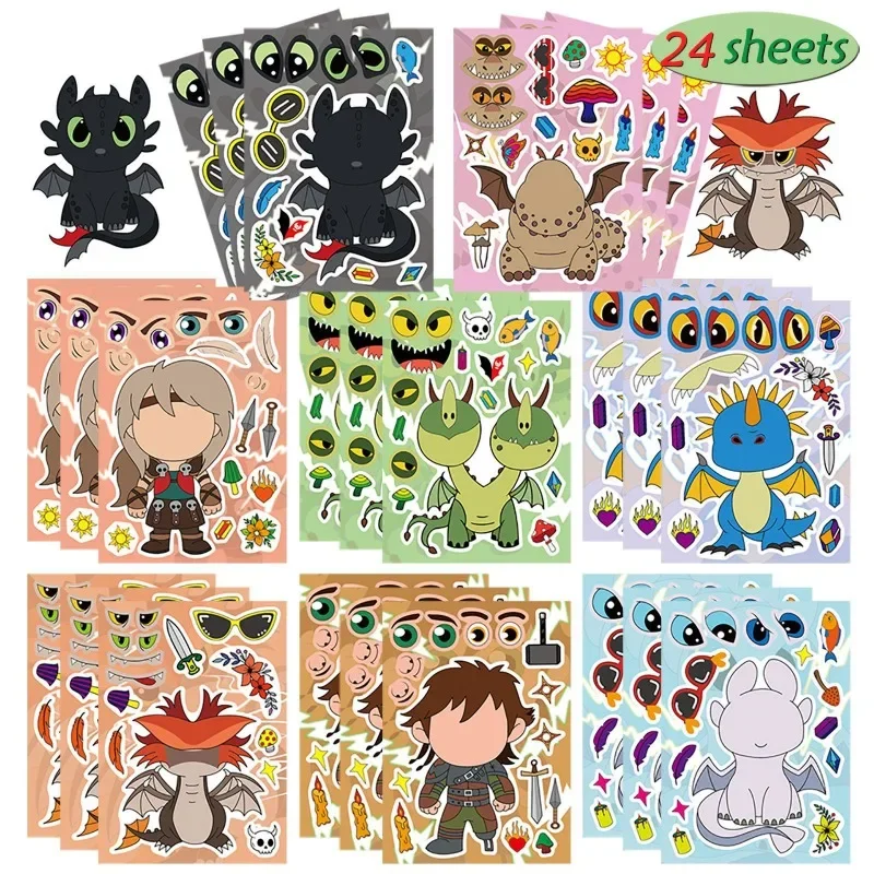 8Pcs How To Train Your Dragons Cute Kids Stickers Waterproof DIY Scrapbook Notebook School Textbook Student Decorative Stickers
8Pcs How To Train Your Dragons Cute Kids Stickers Waterproof DIY Scrapbook Notebook School Textbook Student Decorative Stickers