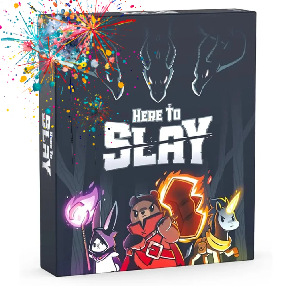 unicorn Here to Slay Here to Sleigh Holiday Expansion Pack Strategic role playing card game for kids teens adults 2-6 player
unicorn Here to Slay Here to Sleigh Holiday Expansion Pack Strategic role playing card game for kids teens adults 2-6 player