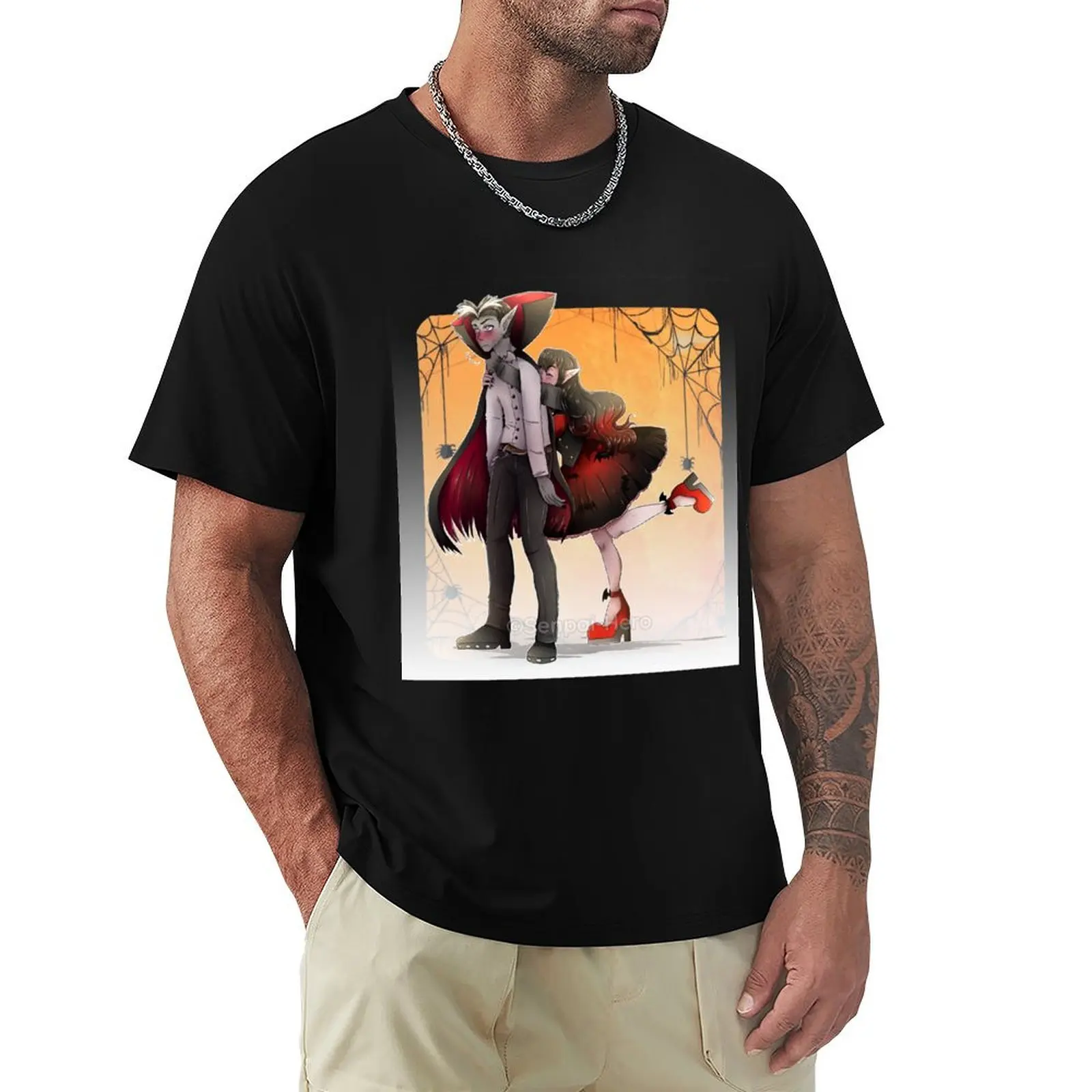 Draculina and Thatch T-Shirt graphic t shirts vintage graphic tee anime figures men workout shirt
Draculina and Thatch T-Shirt graphic t shirts vintage graphic tee anime figures men workout shirt